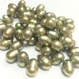 Freshwater Pearls - Misty Green - Head drilled, dancing!