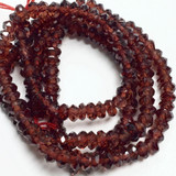 Mozambique Faceted Garnet Beads - 3.5-4mm
