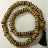 Natural Buffalo Horn Rondell Beads- 10 x 4mm