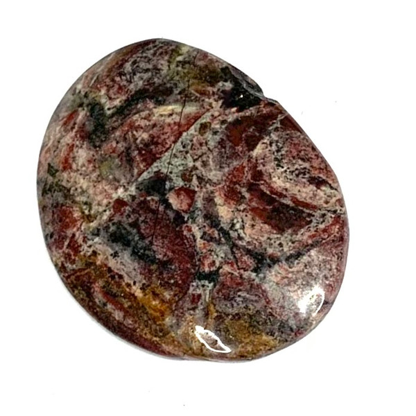 One of a Kind Red Creek Jasper Free Form Cabochon-33 x 24mm-CAB3484 