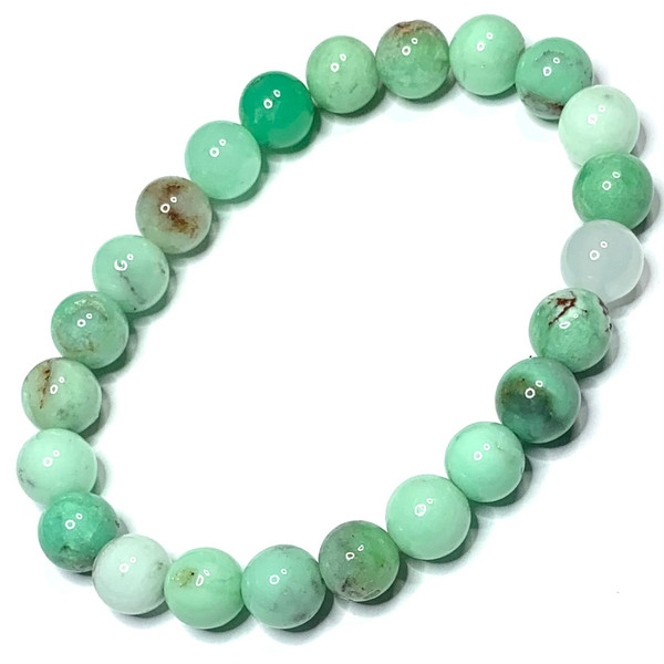 Chloe - Chrysoprase Charmed Bracelet – Crisilyne