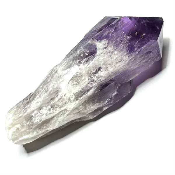 One of a Kind Bahia Amethyst Stone Wand-4 x 1 1/2" (NC5168)