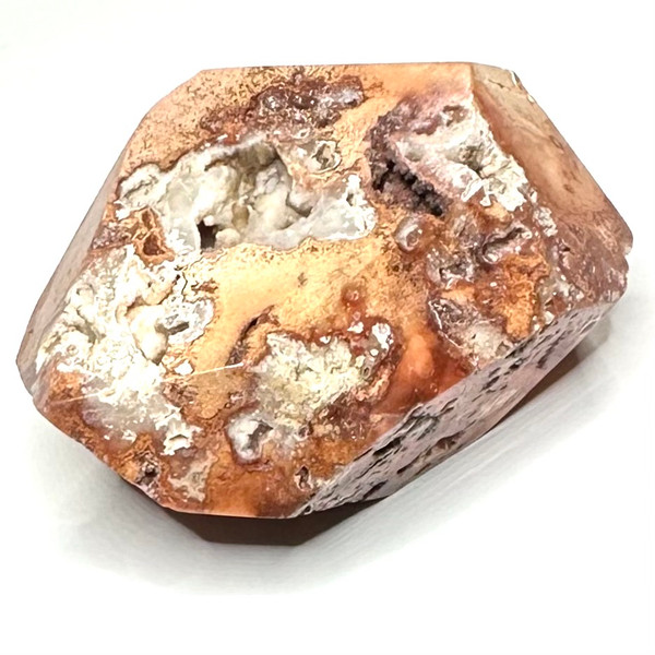 One of a Kind Crazy Lace Druzy Agate Stone-3 x 2" (NC6019)
