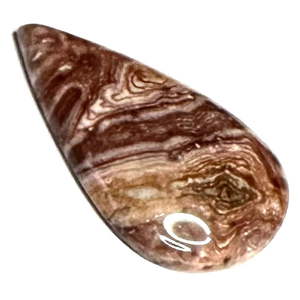 One of a Kind Rosetta Jasper Cabochon-38 x 23mm-CAB6621