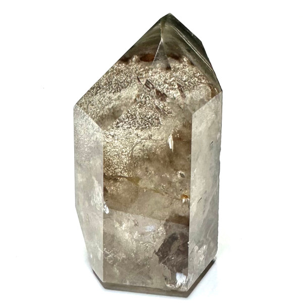 One of a Kind Smokey Quartz with Rainbow Inclusions Tower-2 1/ x 1 1/2"
