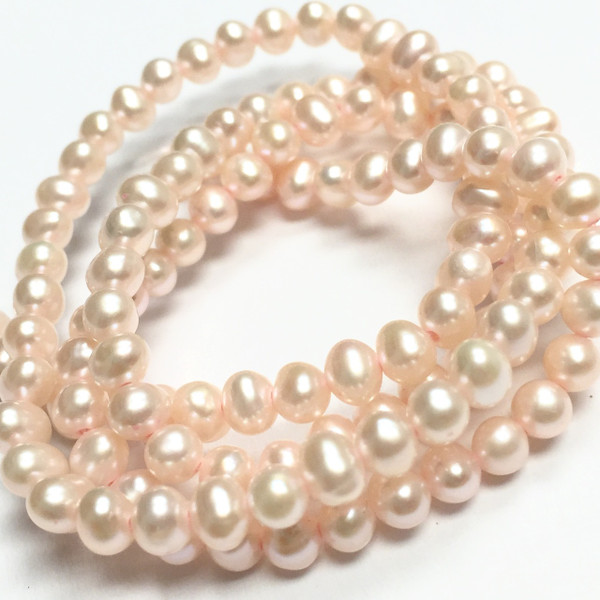Baby Pink Freshwater Pearl Beads