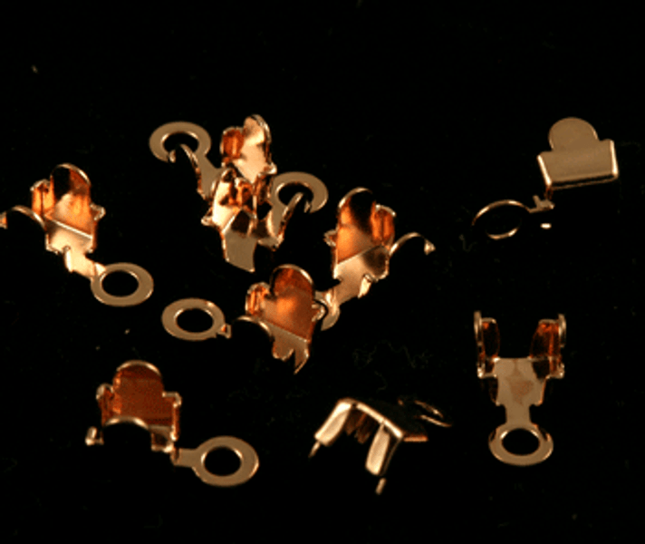 Swarovski Rose Gold Cup Chain Connectors-PP18 size