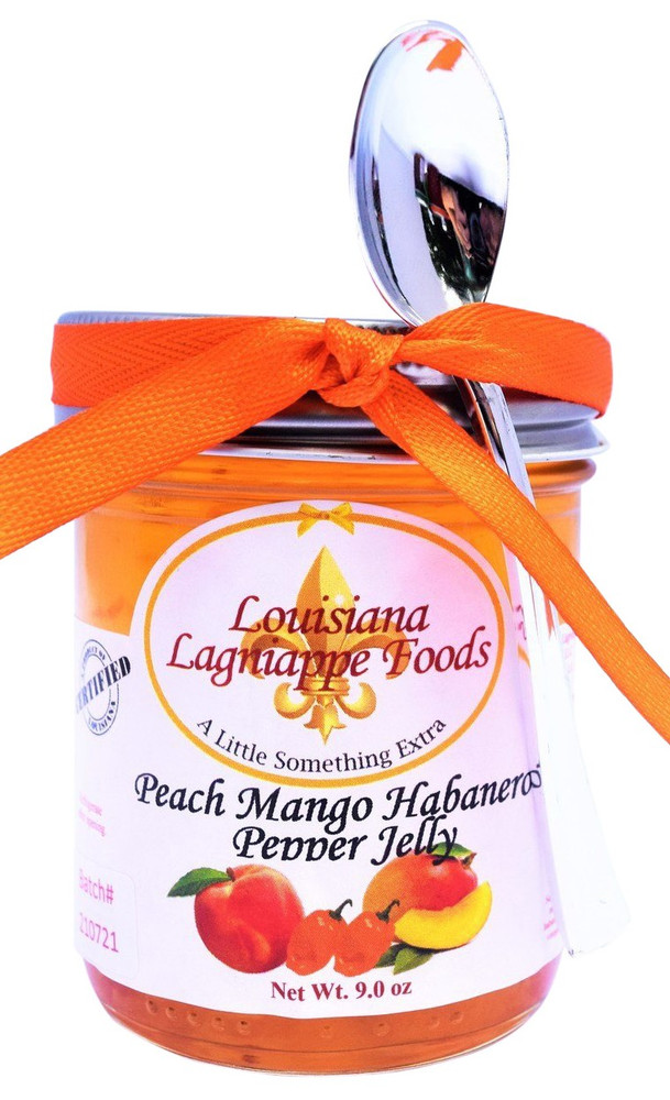 Peach Mango Habanero Pepper Jelly