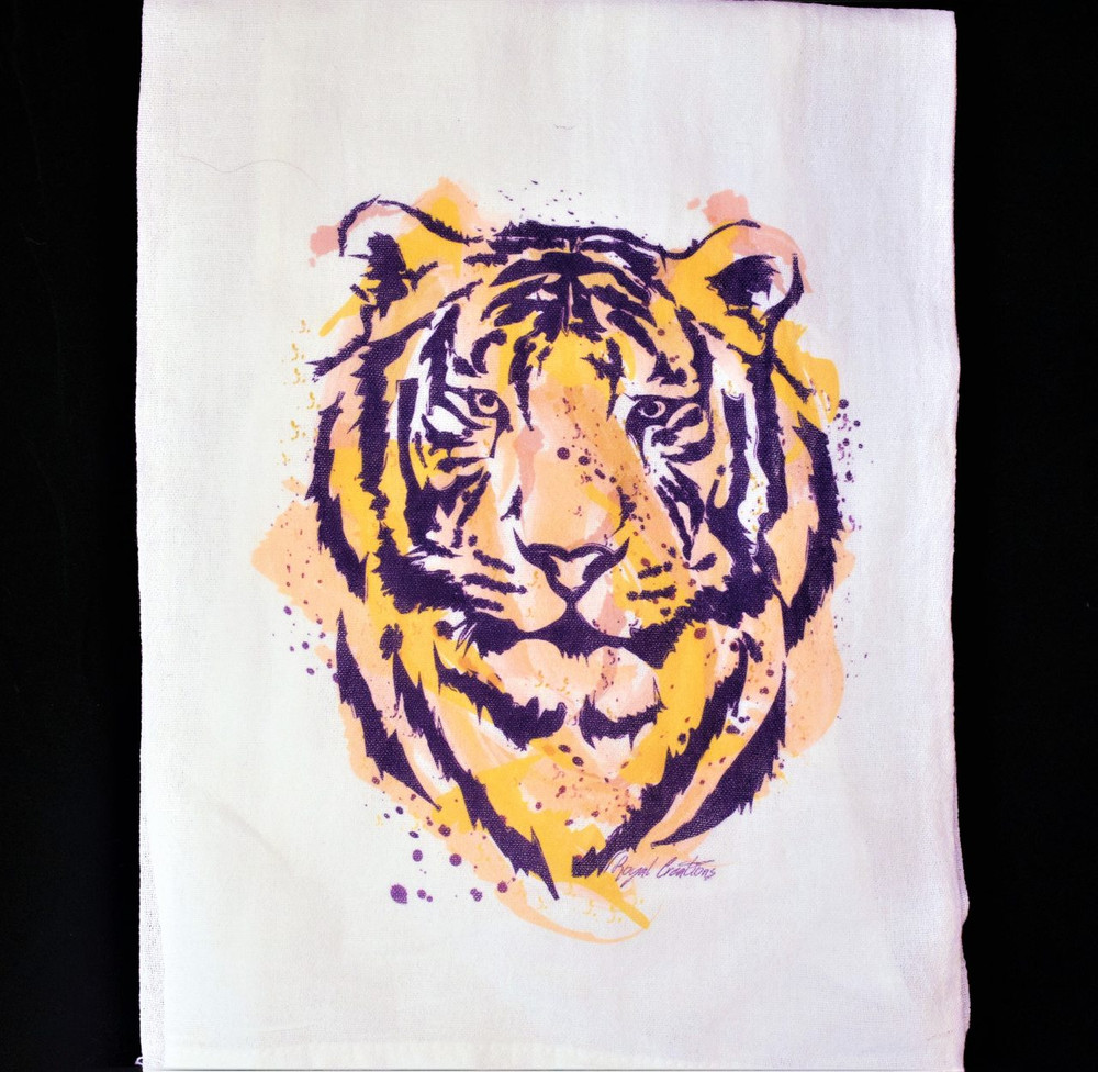 Tiger Flour Sack Towel