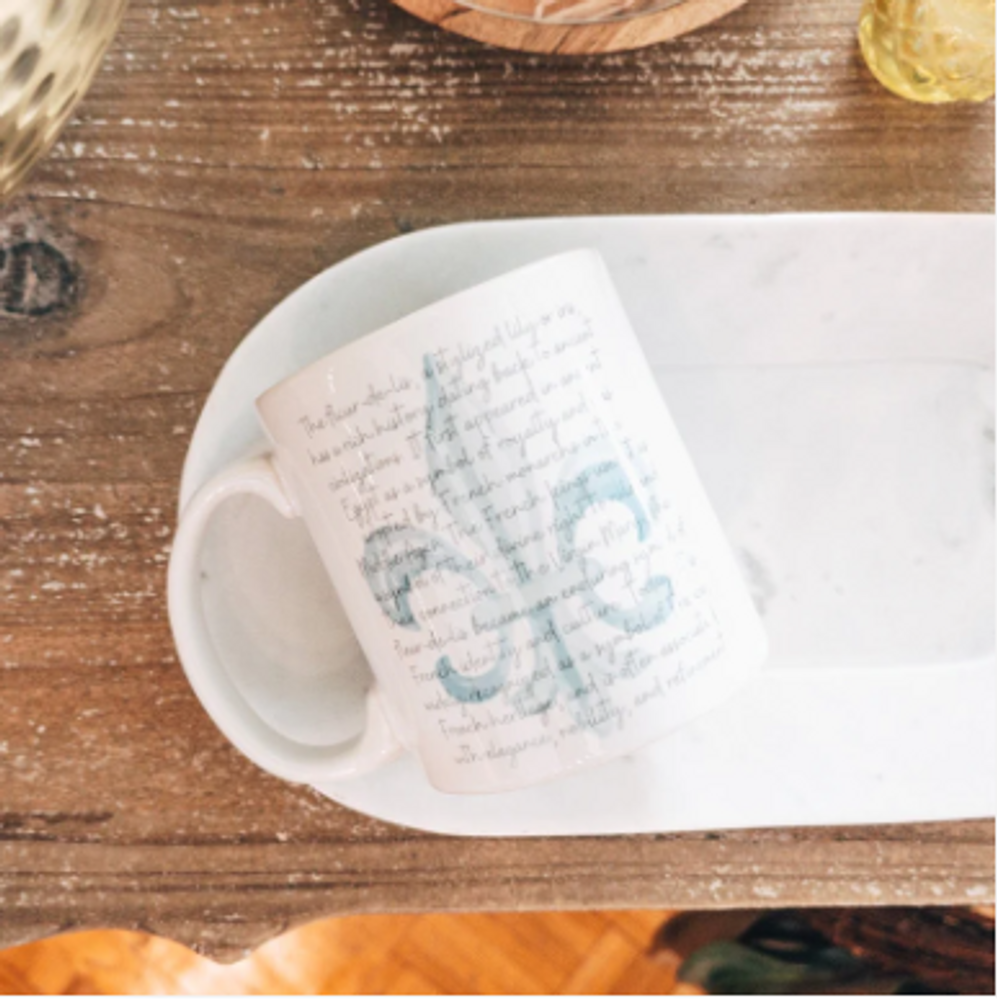 Fleur De Lis Definition Mug