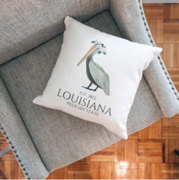 Pelican State Pillow