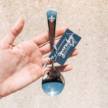 Fleur De Lis Gumbo Spoons, Set of 2