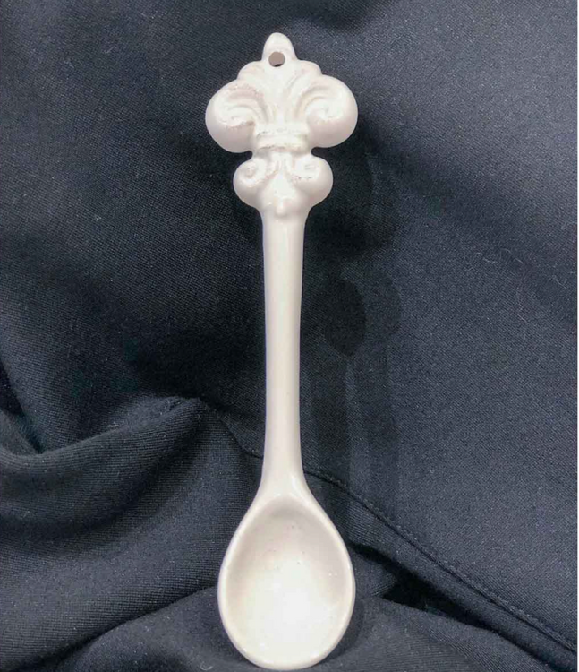 Fleur de Lis Condiment Spoon 