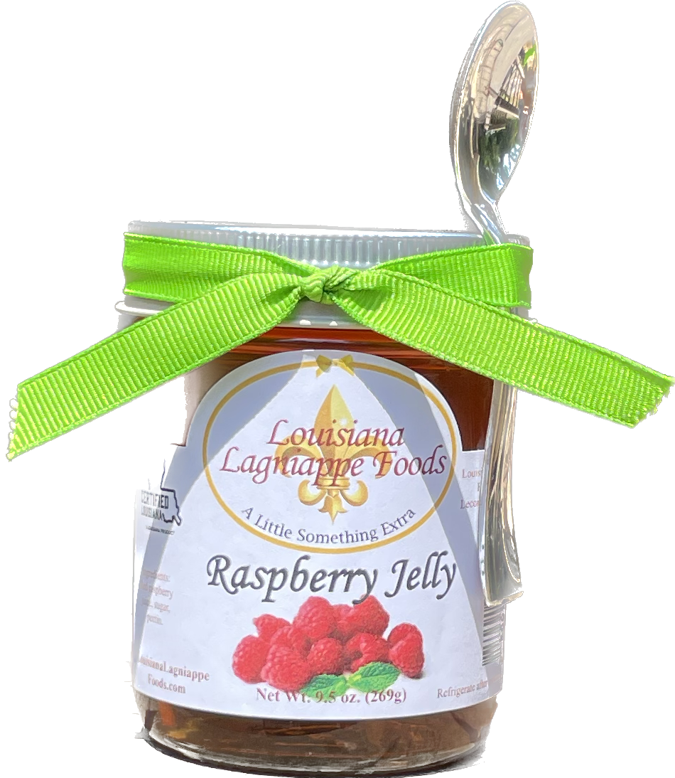 Raspberry Jelly - Louisiana Lagniappe Foods