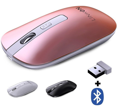 TEST - Mouse Inalambrico Dual Bluetooth Usb Recargable
