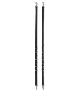 Side reins Nylon black full Side reins Nylon black full