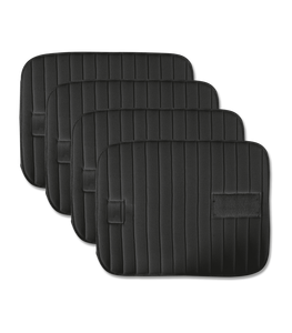 BANDAGE PADS, WITH TOUCH TAPE FASTENERS, SET OF 4 BANDAGE PADS, WITH TOUCH TAPE FASTENERS, SET OF 4