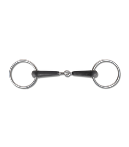 Rubber Snaffle Bit  R:6 cm  T: 1 5 cm Rubber Snaffle Bit  R:6 cm  T: 1 5 cm