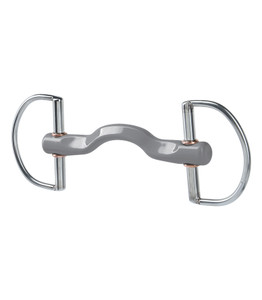 D-Ring Bit beris KONNEX Tongue Port D-Ring Bit beris KONNEX Tongue Port
