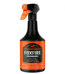 Pharmakas Foxfire Coat Shine  hair  mane and tail spray  500 ml  with spray head Pharmakas Foxfire Coat Shine  hair  mane and tail spray  500 ml  with spray head