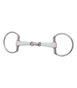Beris Eggbutt Snaffle, with Lozenge,  Double-Jointed Beris Eggbutt Snaffle, with Lozenge,  Double-Jointed