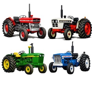 Child's T Shirt - 4 Tractors
