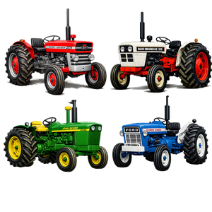 Child's T Shirt - 4 Tractors