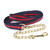 Soft Webbing Lead Rein with Chain