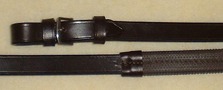 Wyvern Rubber Covered Reins with Hook Stud Billets