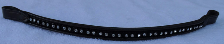 Wyvern Diamante Bridle Front Single Row of Crystal