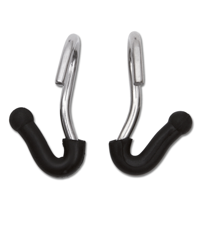 Curb Chain Hook SS with rubber