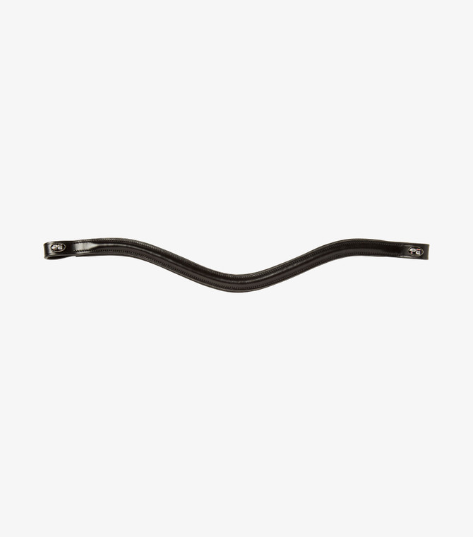 Premier Equine  Liscio Plain Shaped Browband