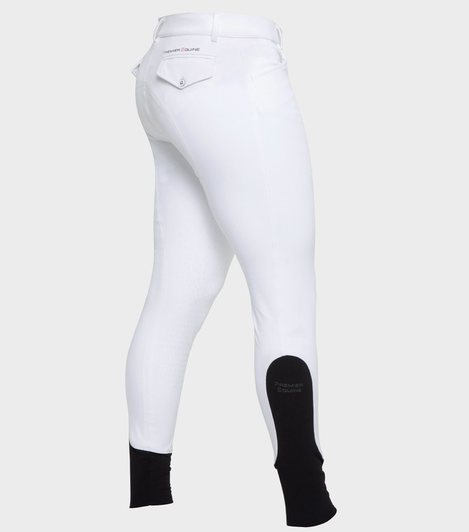 Premier Equine  Emillio Men's Gel Knee Patch Breeches