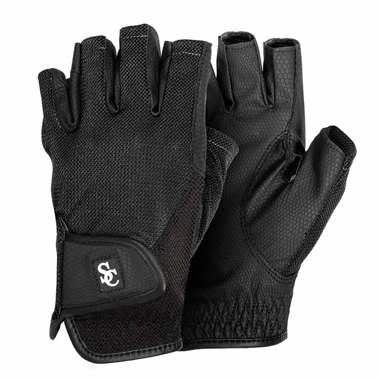 Stormchase Fingerless Riding Gloves