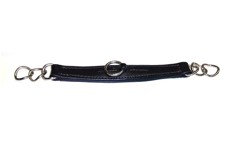 Leather Curb Chain
