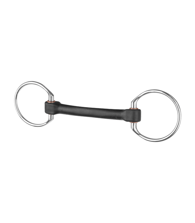 beris Eggbutt bit, PURE, ring 7.5cm, extra soft