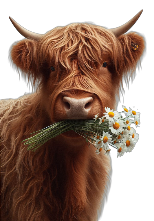 Child's T Shirt - Highland Cow