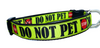 Stop Do not pet dog collar