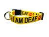 I Am Deaf Dog collar
