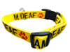 deaf service dog collar