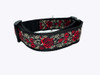 Large rose dog collar