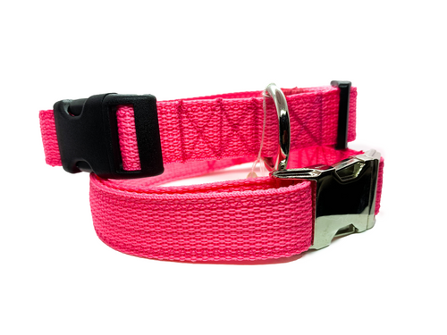 Hot Pink Dog collar