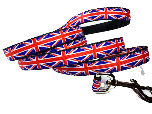 British Flag small dog leash