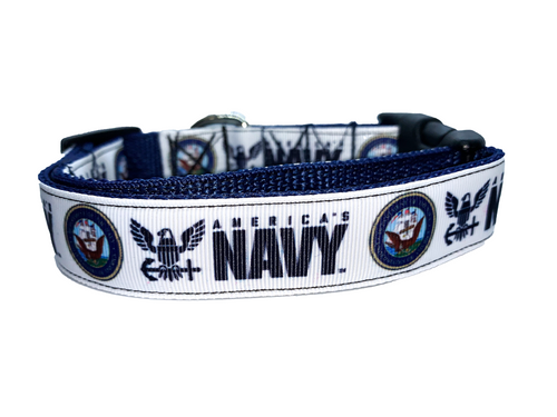 America's Navy Dog collar