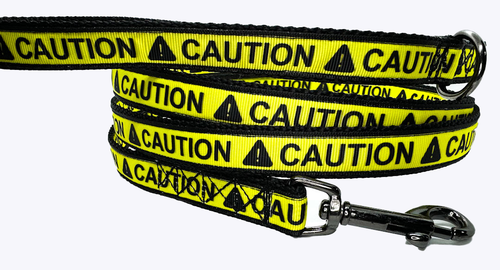 Caution leash 3/4 inch width