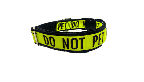 Do Not Pet dog collar