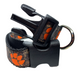 Orange Paw Camo Dog collar, adjustable Clemson dog collar