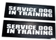 Service Dog in Training Harness patches