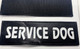Service Dog Patch 2" x 6 " set of 2