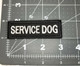 Service Dog Embroidered patch